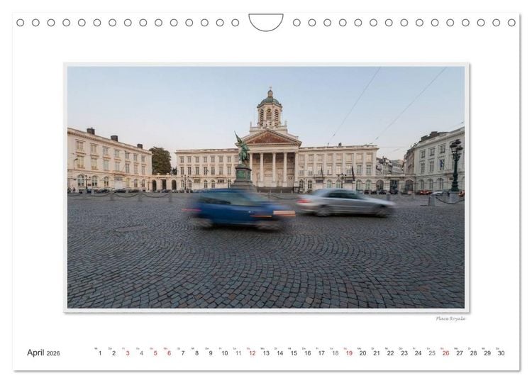 Produktbild: Emotionale Momente: Br&uuml;ssel - Hauptstadt Europas (Wandkalender 2026 DIN A4 quer), CALVENDO Monatskalender