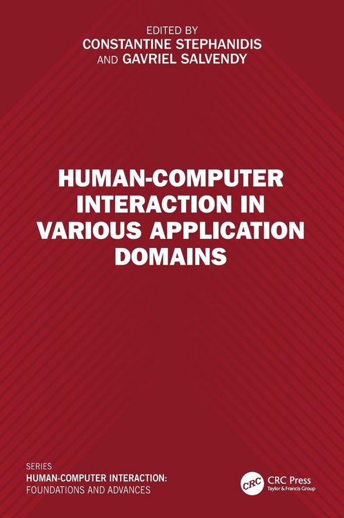 Produktbild: Human-Computer Interaction in Various Application Domains