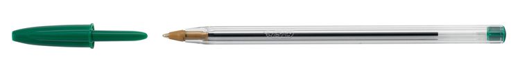 Produktbild: BIC Kugelschreiber Cristal Original Medium 0.4mm gr&uuml;n, 50er Set