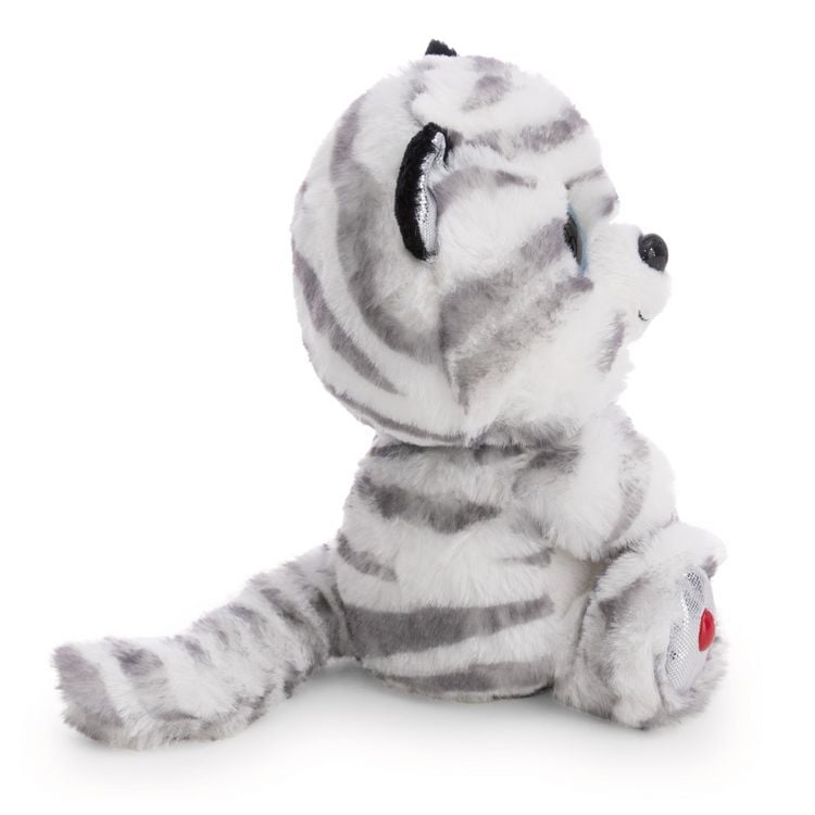 Produktbild: NICI - Kuscheltier GLUBSCHIS wei&szlig;er Tiger Albella 15cm schlenkernd