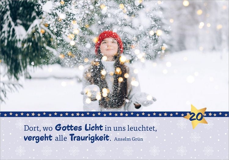 Produktbild: Hosentaschenadventskalender 2026 - mit Fotos