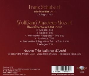 Produktbild: Mozart:Divertimento KV 563