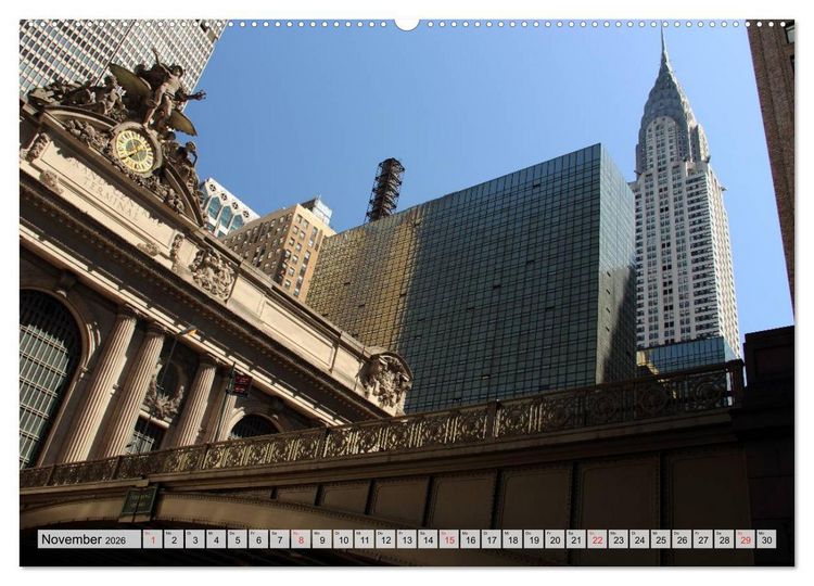 Produktbild: New York - Stadt deiner Tr&auml;ume (hochwertiger Premium Wandkalender 2026 DIN A2 quer), Kunstdruck in Hochglanz