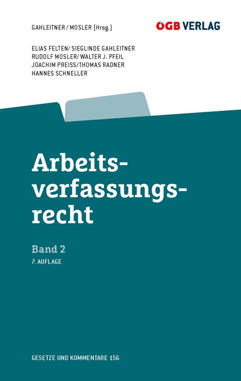 Produktbild: Arbeitsverfassungsrecht Bd 2