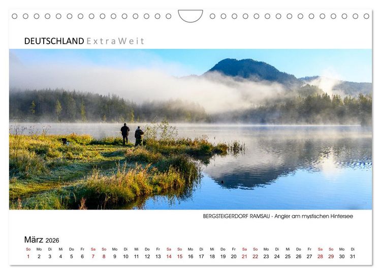 Produktbild: Bergsteigerdorf RAMSAU - Juwel im Berchtesgadener Land (Wandkalender 2026 DIN A4 quer), CALVENDO Monatskalender