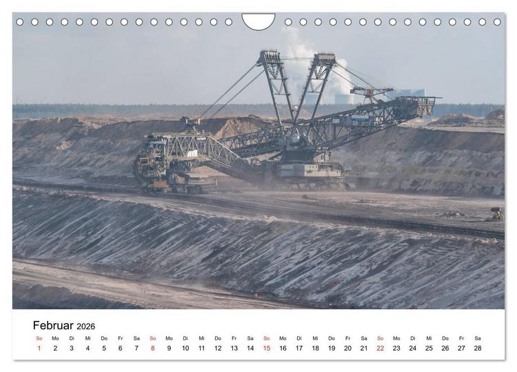 Produktbild: Bergbaulandschaften (Wandkalender 2026 DIN A4 quer), CALVENDO Monatskalender