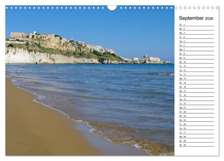 Produktbild: Apulien (Wandkalender 2026 DIN A3 quer), CALVENDO Monatskalender