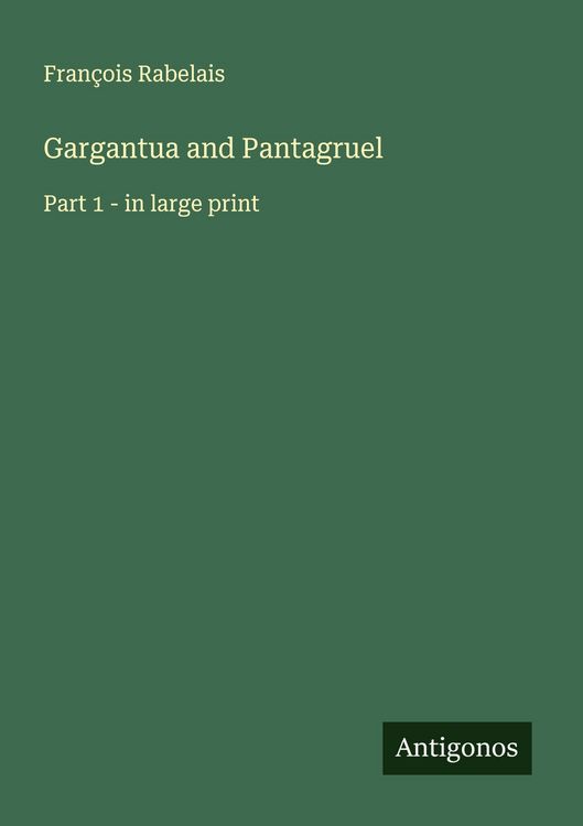 Produktbild: Gargantua and Pantagruel