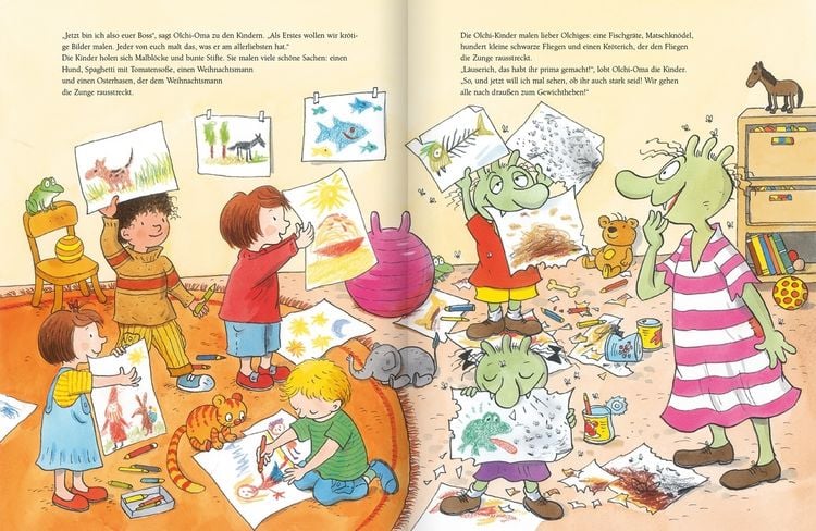 Produktbild: Die Olchis. Das krötige Familien-Bilderbuch