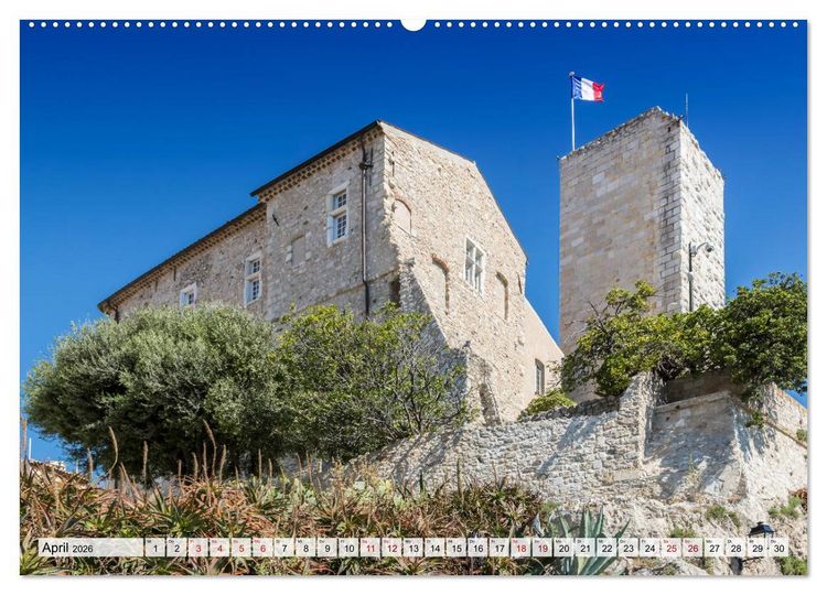 Produktbild: ANTIBES Idyllische Impressionen (Wandkalender 2026 DIN A2 quer), CALVENDO Monatskalender