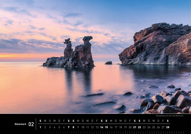 Produktbild: Dänemark Premiumkalender 2026