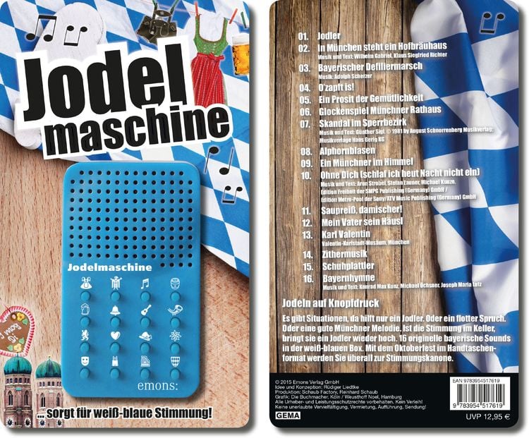 Produktbild: Jodelmaschine