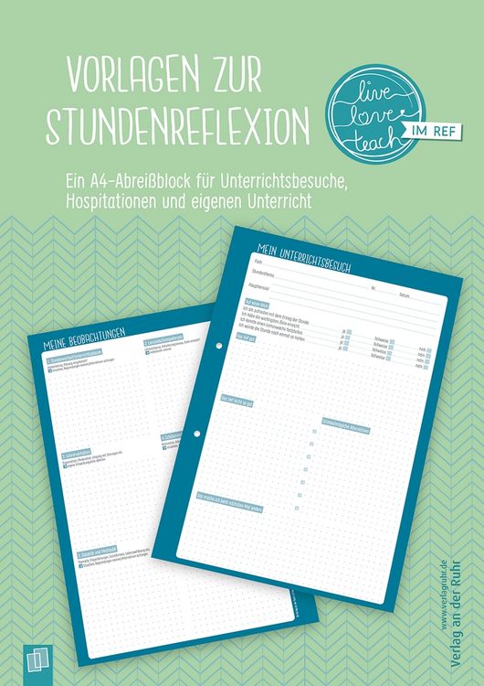 Produktbild: Vorlagen zur Stundenreflexion