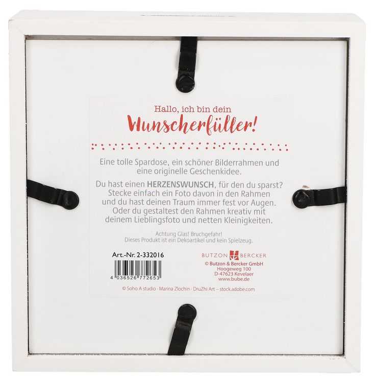 Produktbild: Bilderrahmen-Spardose - Wunscherf&uuml;ller