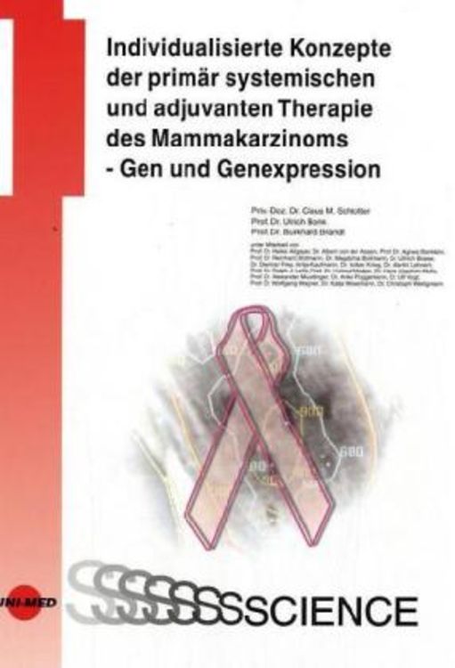 Schlotter, C: Individualisierte Konzepte/Adjuvante Therapie