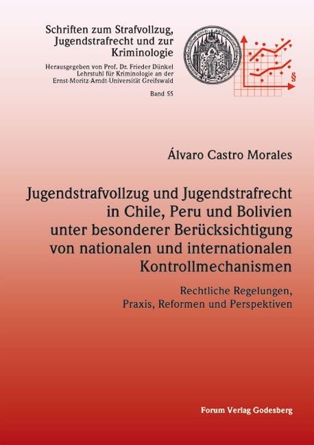 Produktbild: Jugendstrafvollzug und Jugendstrafrecht in Chile, Peru und Bolivien unter besond