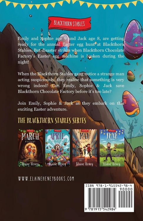 Produktbild: Easter Trouble at the Chocolate Factory | Blackthorn Stables April Mystery
