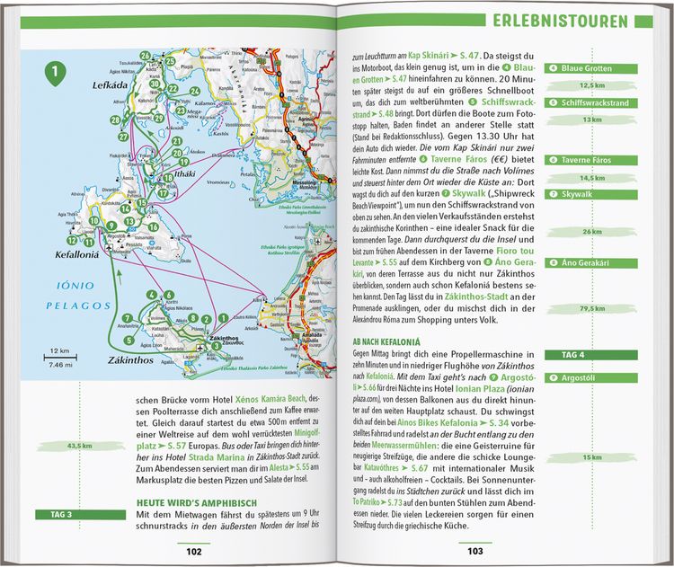 Produktbild: MARCO POLO Reisef&uuml;hrer Z&aacute;kinthos, Ith&aacute;ki, Kefalloni&aacute;, L&eacute;fkas