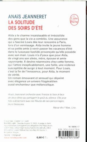 Produktbild: La solitude des soirs d'&eacute;t&eacute;