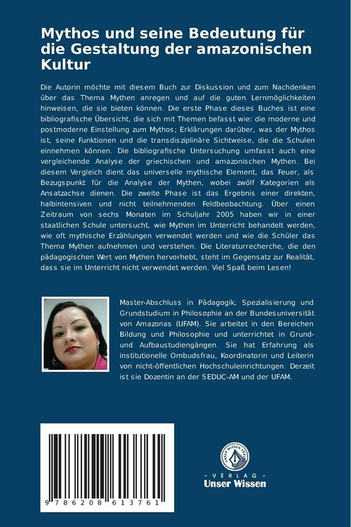 Produktbild: Mythos und seine Bedeutung f&uuml;r die Gestaltung der amazonischen Kultur