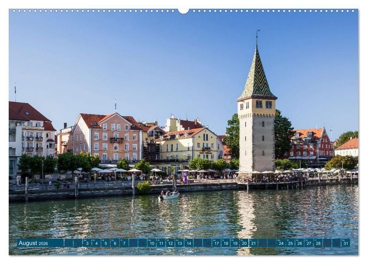 Produktbild: Bayern - Sehensw&uuml;rdigkeiten vom Allg&auml;u bis zum K&ouml;nigssee (hochwertiger Premium Wandkalender 2026 DIN A2 quer), Kunstdruck in Hochglanz