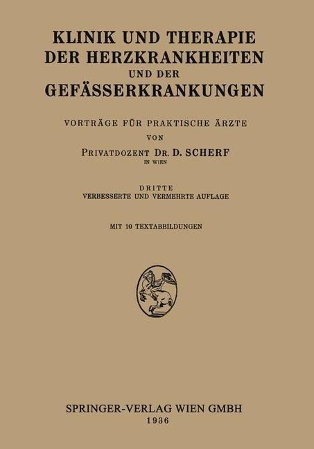 Produktbild: Klinik und Therapie der Herzkrankheiten und der Gef&auml;sserkrankungen
