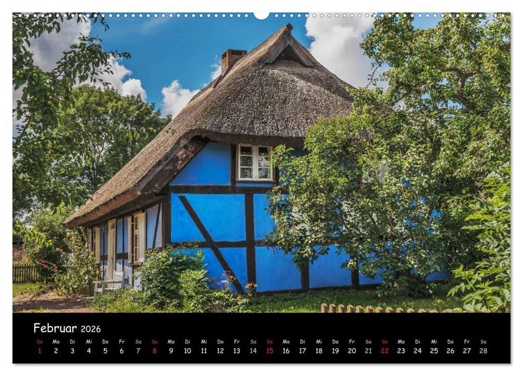 Produktbild: Insel Usedom (hochwertiger Premium Wandkalender 2026 DIN A2 quer), Kunstdruck in Hochglanz