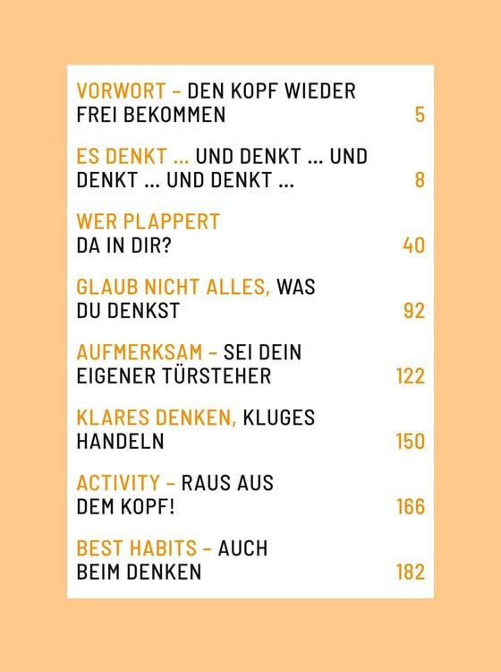 Produktbild: Die 1-Minuten-Strategie gegen Overthinking