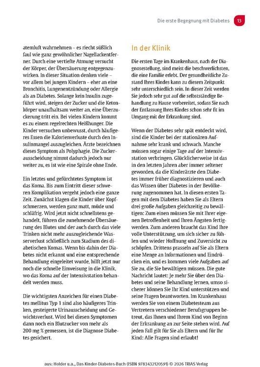 Produktbild: Das Kinder-Diabetes-Buch