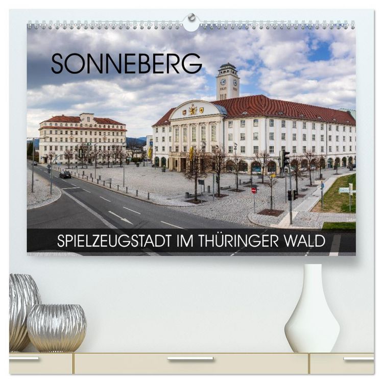 Produktbild: Sonneberg - Spielzeugstadt im Th&uuml;ringer Wald (hochwertiger Premium Wandkalender 2026 DIN A2 quer), Kunstdruck in Hochglanz