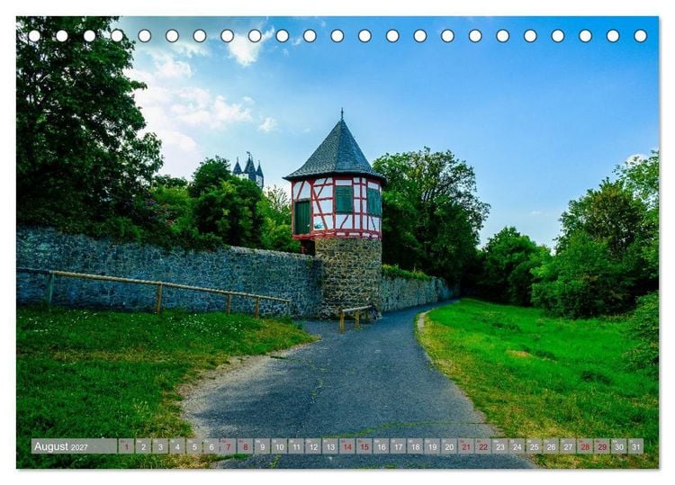 Produktbild: Ein Blick auf Hanau-Steinheim (Tischkalender 2027 DIN A5 quer), CALVENDO Monatskalender