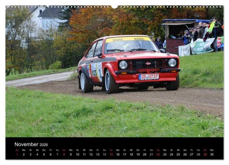Produktbild: Asphalt und Schotter Rallye (Wandkalender 2026 DIN A2 quer), CALVENDO Monatskalender