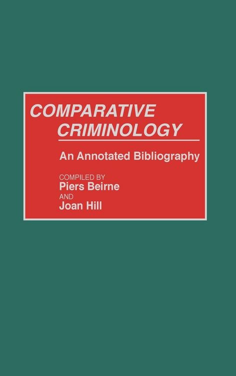 Produktbild: Comparative Criminology