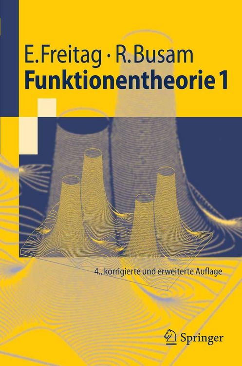 Produktbild: Funktionentheorie 1