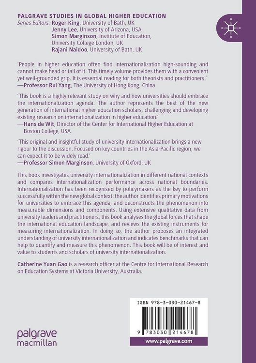 Produktbild: Measuring University Internationalization