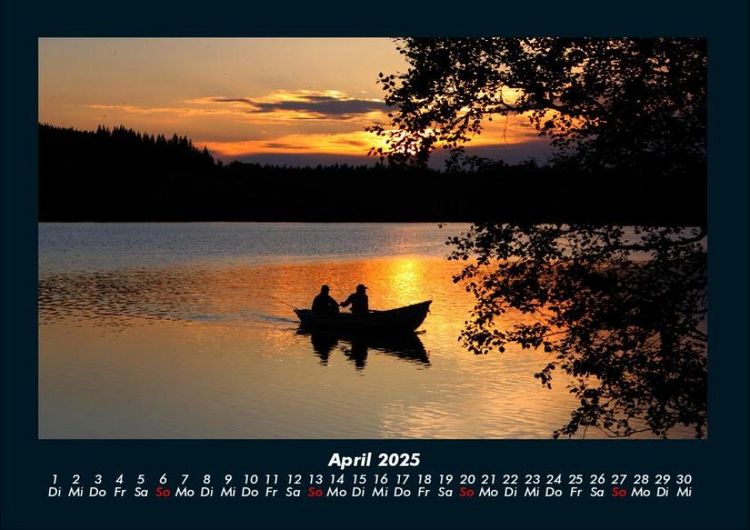 Produktbild: Tage am See 2025 Fotokalender DIN A4