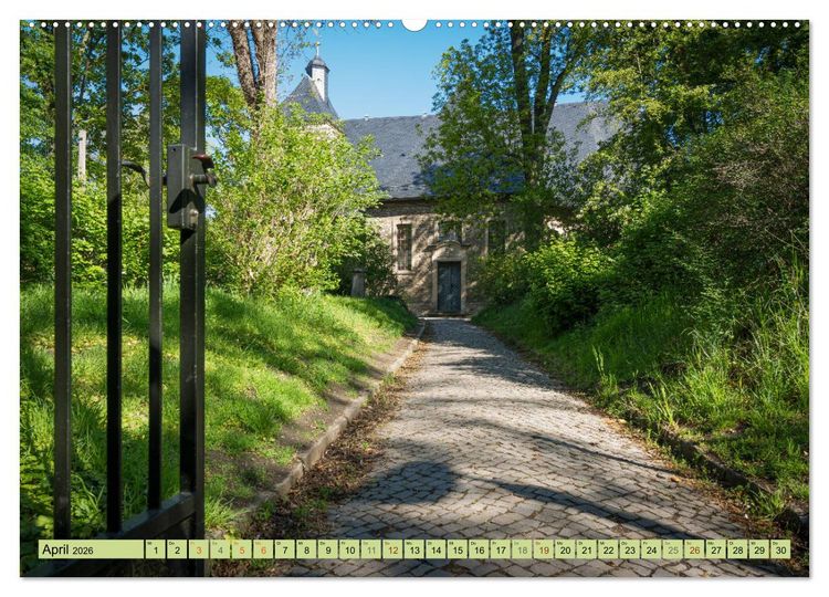 Produktbild: Gr&uuml;nes Halle/Saale - Meine wilde H&auml;ndelstadt (Wandkalender 2026 DIN A2 quer), CALVENDO Monatskalender
