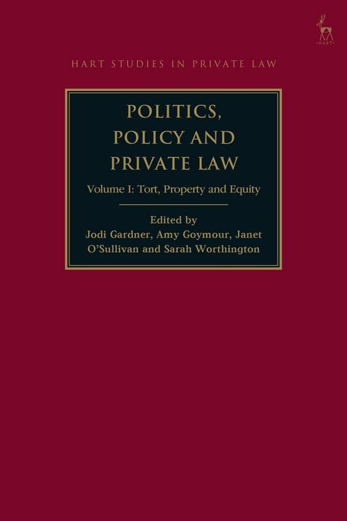Produktbild: Politics, Policy and Private Law