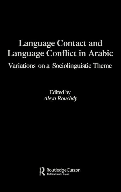 Produktbild: Language Contact and Language Conflict in Arabic