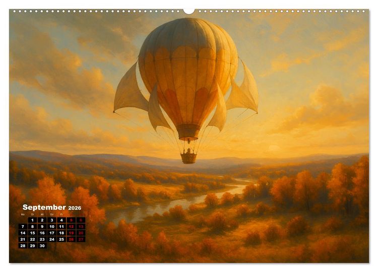 Produktbild: Wind bewegt die Welt (Wandkalender 2026 DIN A2 quer), CALVENDO Monatskalender