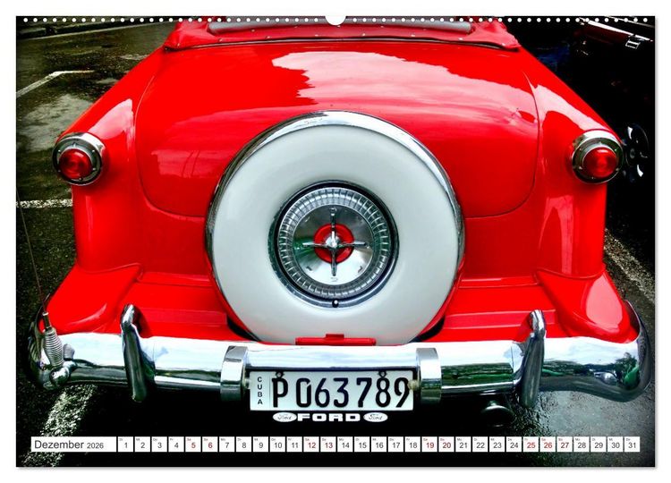 Produktbild: Crestline - Schmuckst&uuml;ck auf R&auml;dern von Ford (hochwertiger Premium Wandkalender 2026 DIN A2 quer), Kunstdruck in Hochglanz
