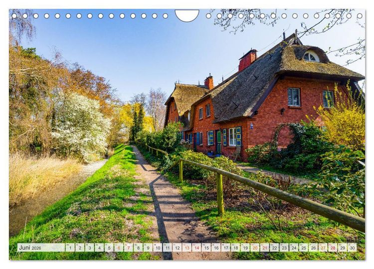 Produktbild: Ahrenshoop Impressionen (Wandkalender 2026 DIN A4 quer), CALVENDO Monatskalender