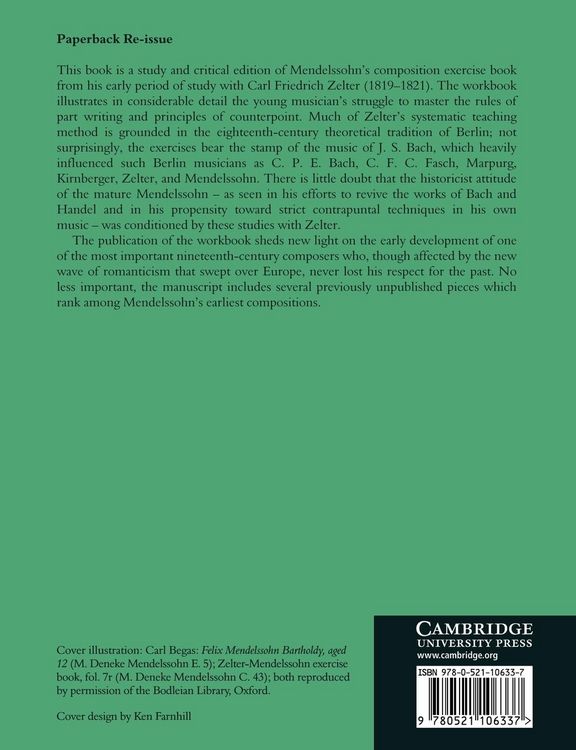 Produktbild: Mendelssohn's Musical Education