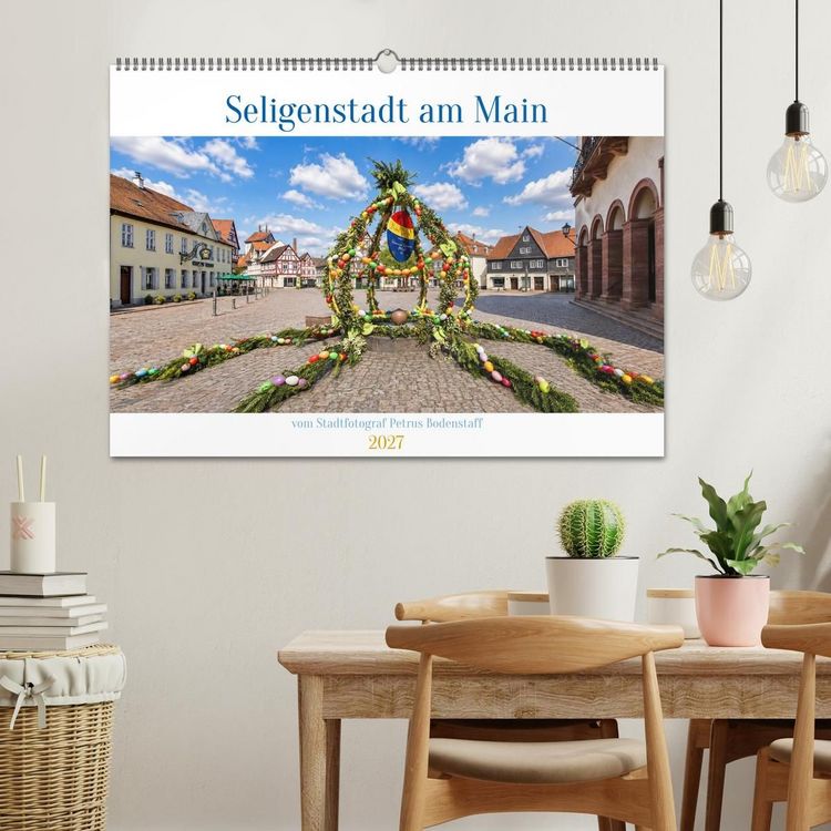 Produktbild: Seligenstadt am Main (Wandkalender 2027 DIN A2 quer), CALVENDO Monatskalender