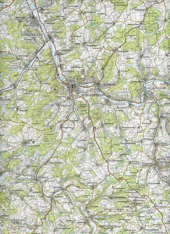 Produktbild: Bad Mergentheim 1 : 100 000