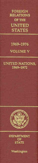 Produktbild: Foreign Relations of the United States, 1969-1976, Volume V
