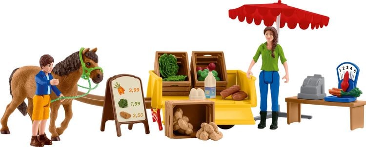 Produktbild: schleich&reg; 42528 Farm World Mobiler Farm Stand