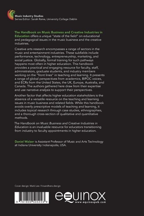 Produktbild: The Handbook on Music Business and Creative Industries in Education