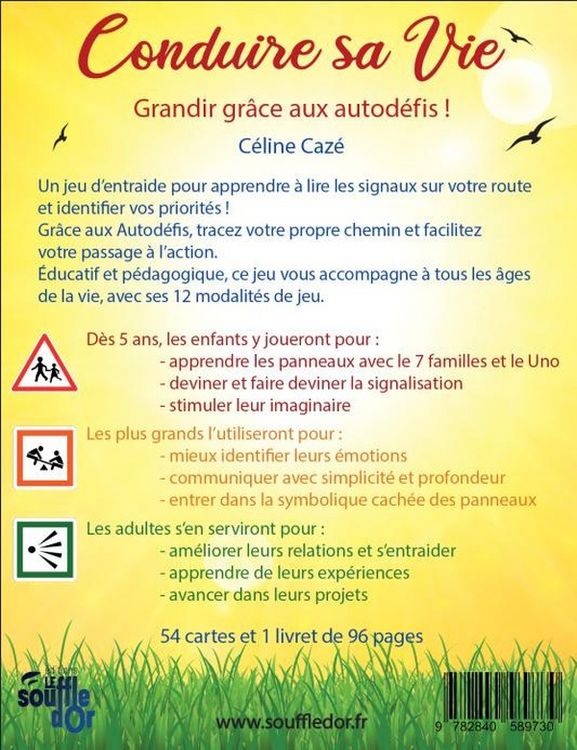 Produktbild: Conduire sa vie : autod&eacute;fi garanti ! : jeu de 54 cartes