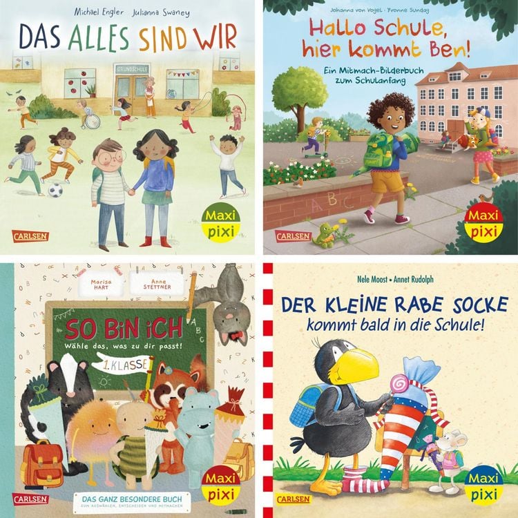 Produktbild: Maxi-Pixi-4er-Set 125: Bald bin ich ein Schulkind! (4x1 Exemplar)